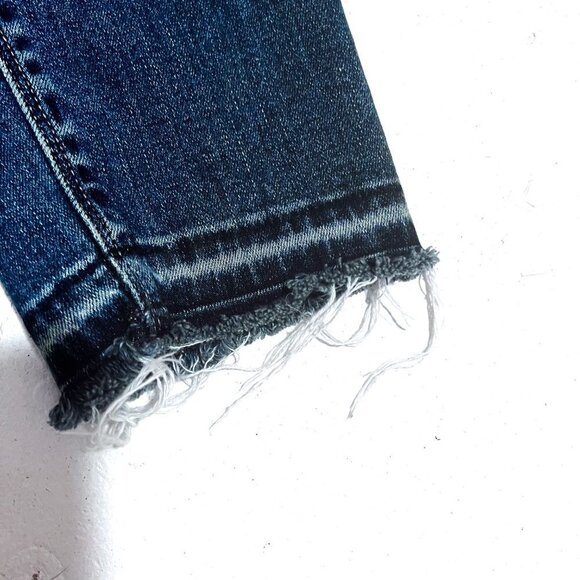 Hudson Nico Distressed Midrise Crop Skinny Jeans Size 29 - Picture 7 of 14